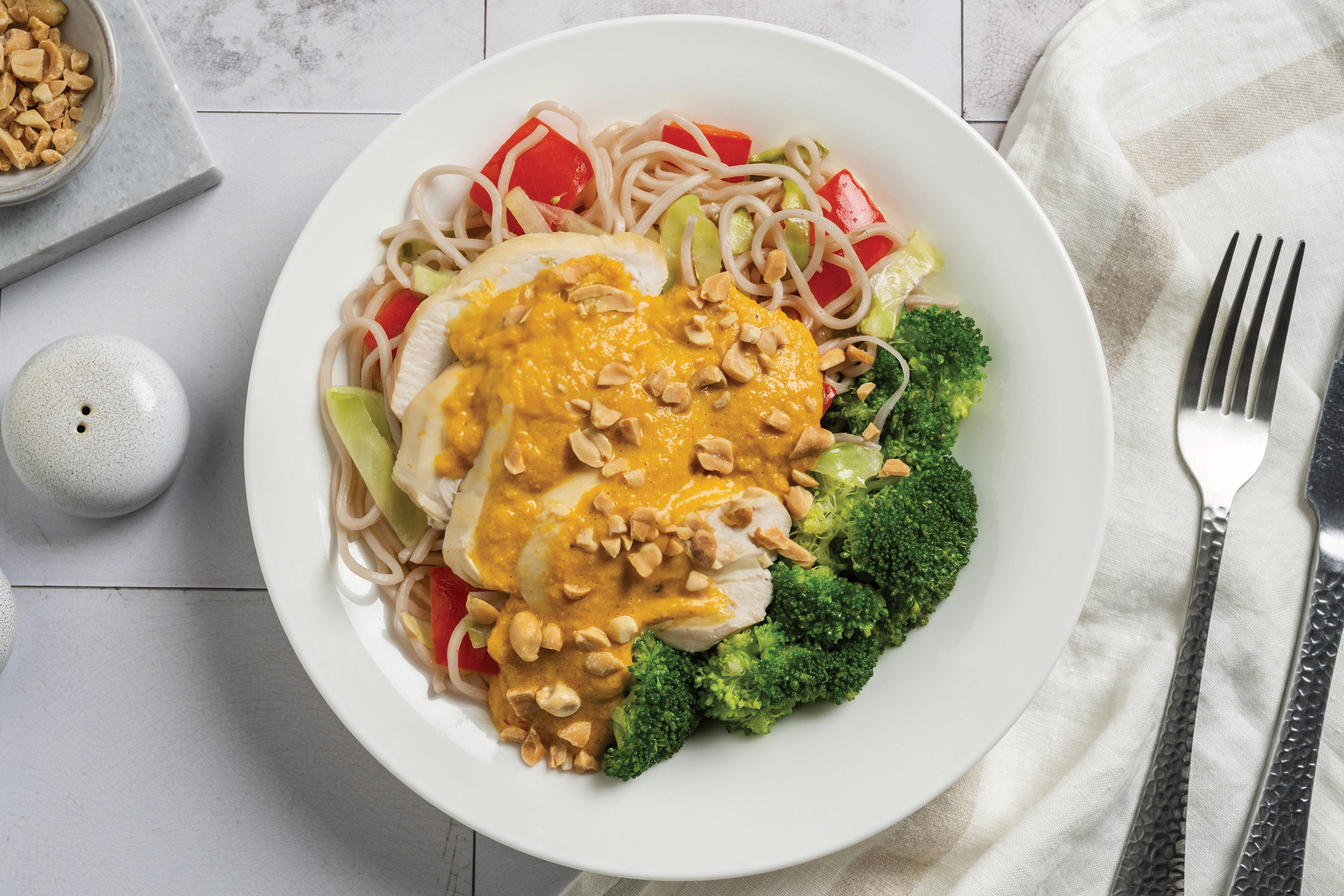 Thai Red Chicken Noodles