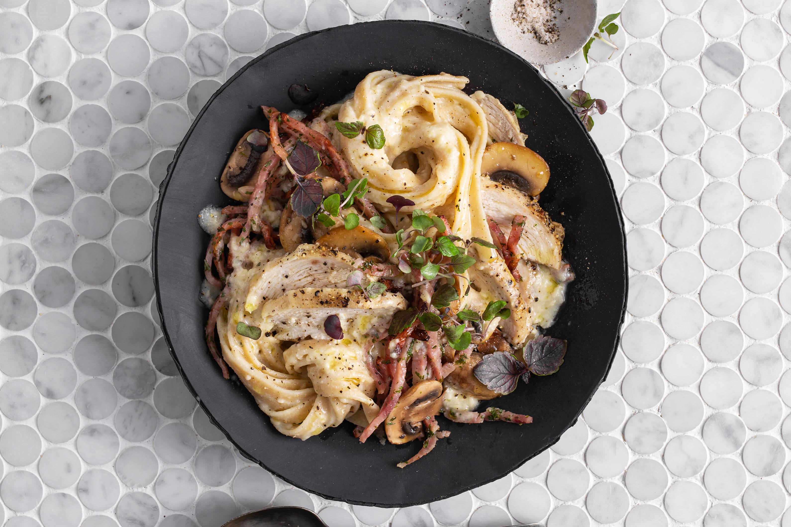 Creamy Chicken Carbonara