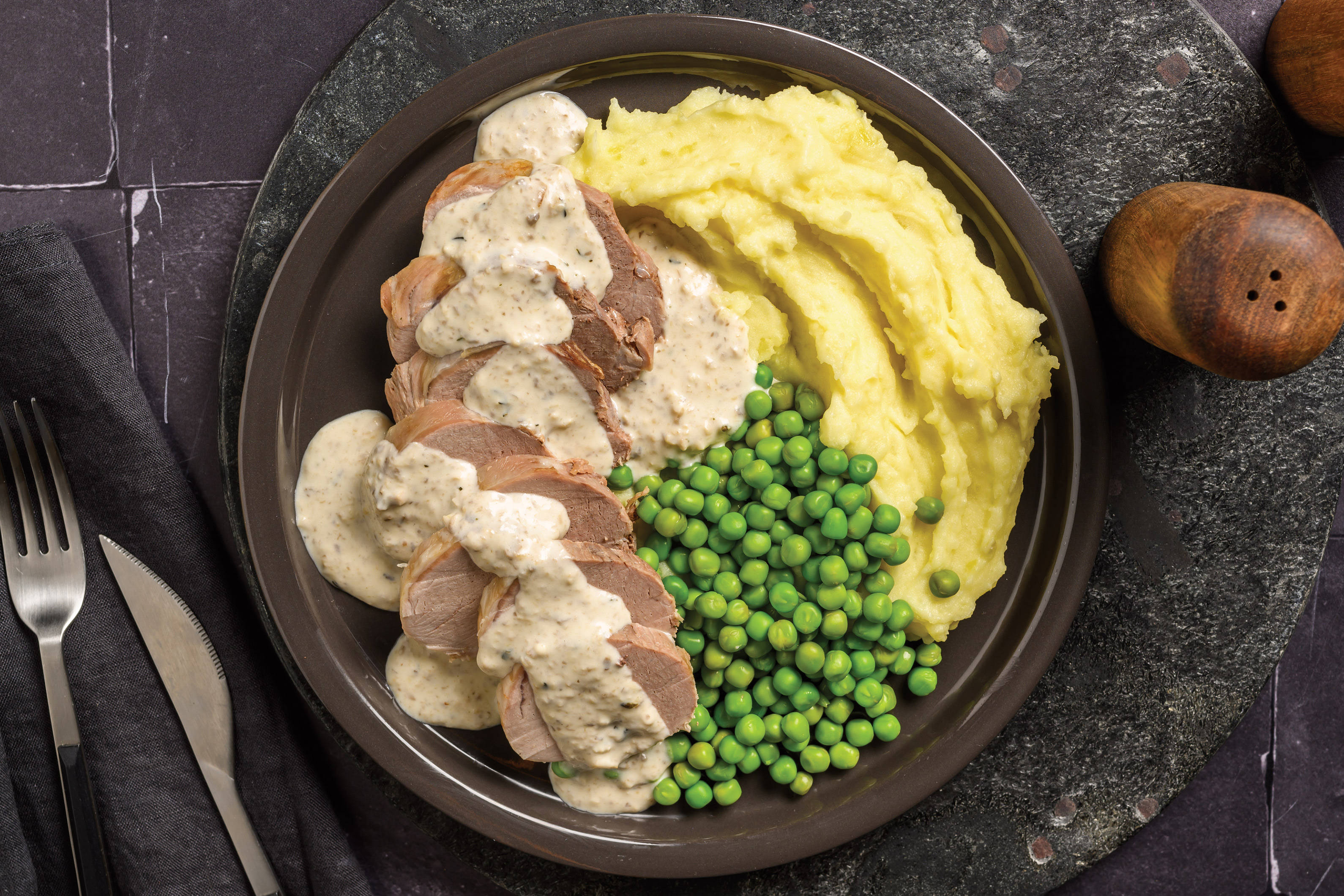 Creamy Mushroom Pork