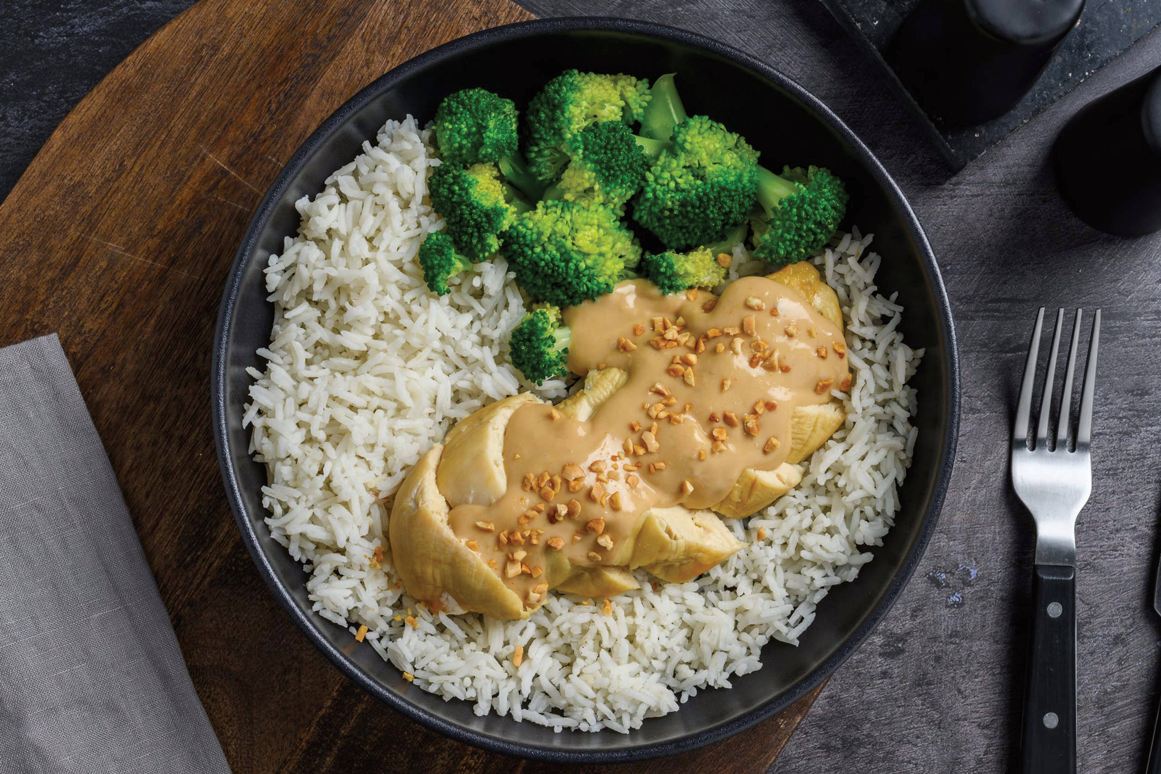 Satay Chicken & Broccoli
