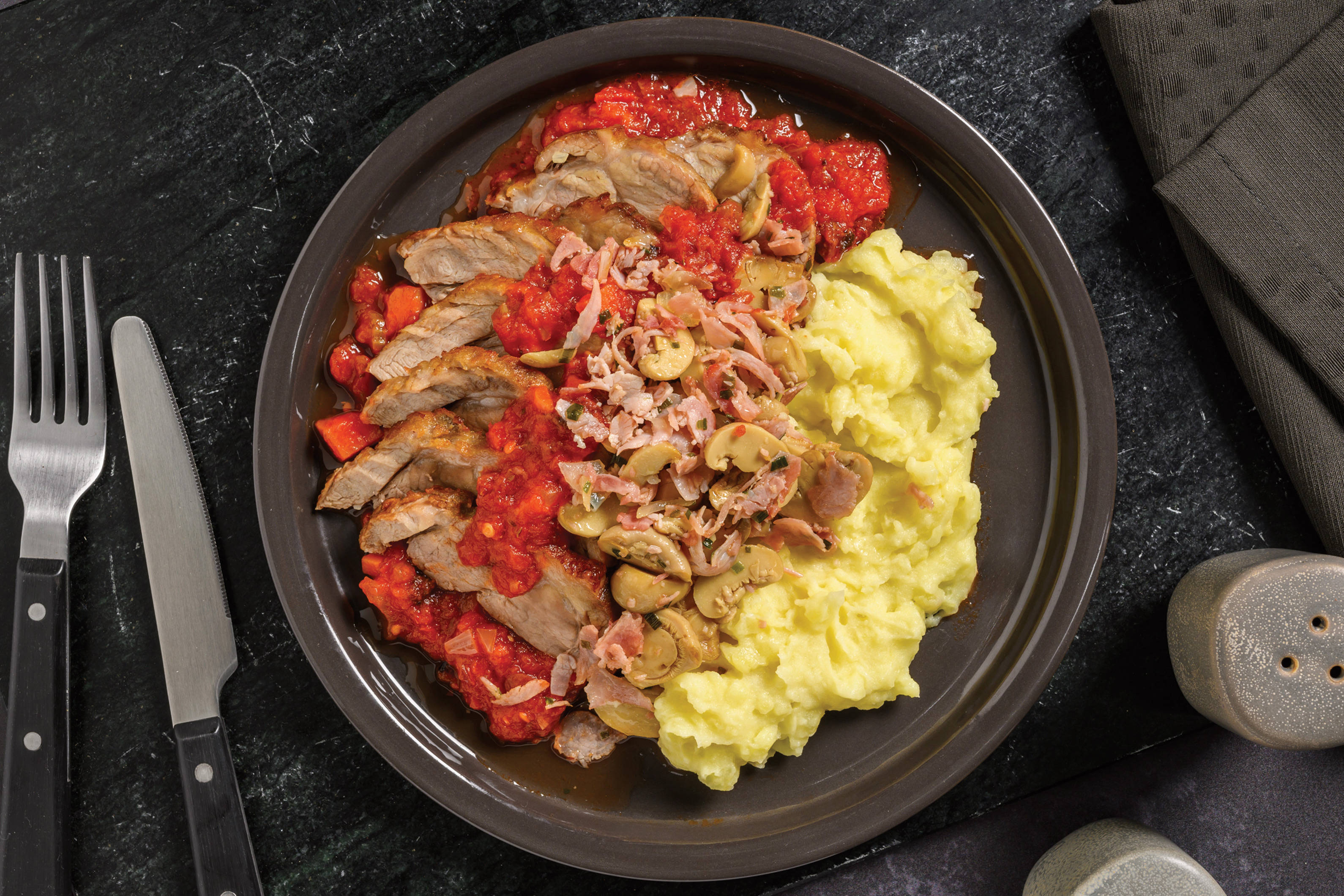 Cacciatore Pork & Mushrooms