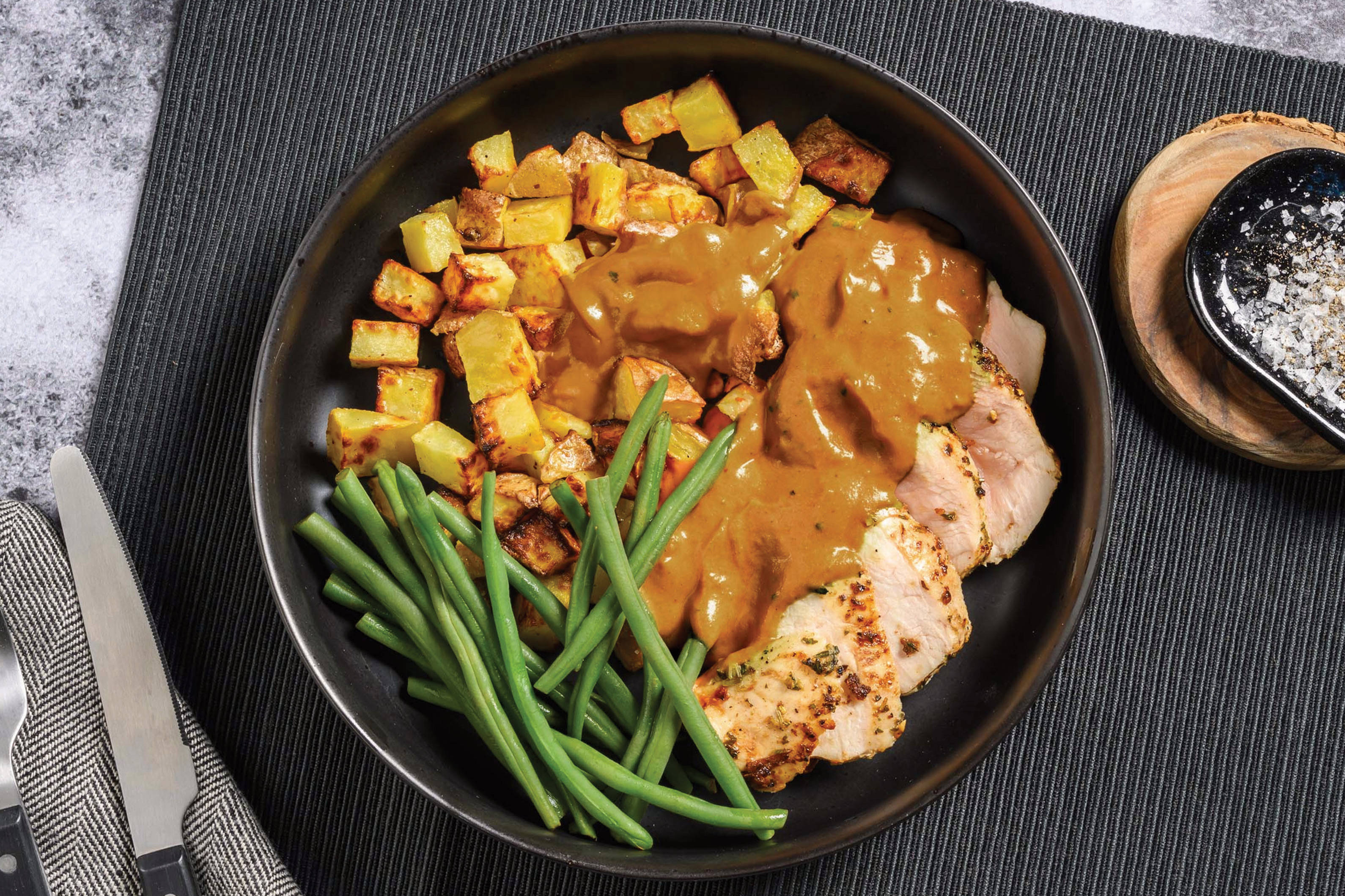 Spiced Chicken & Spanish Potatoes