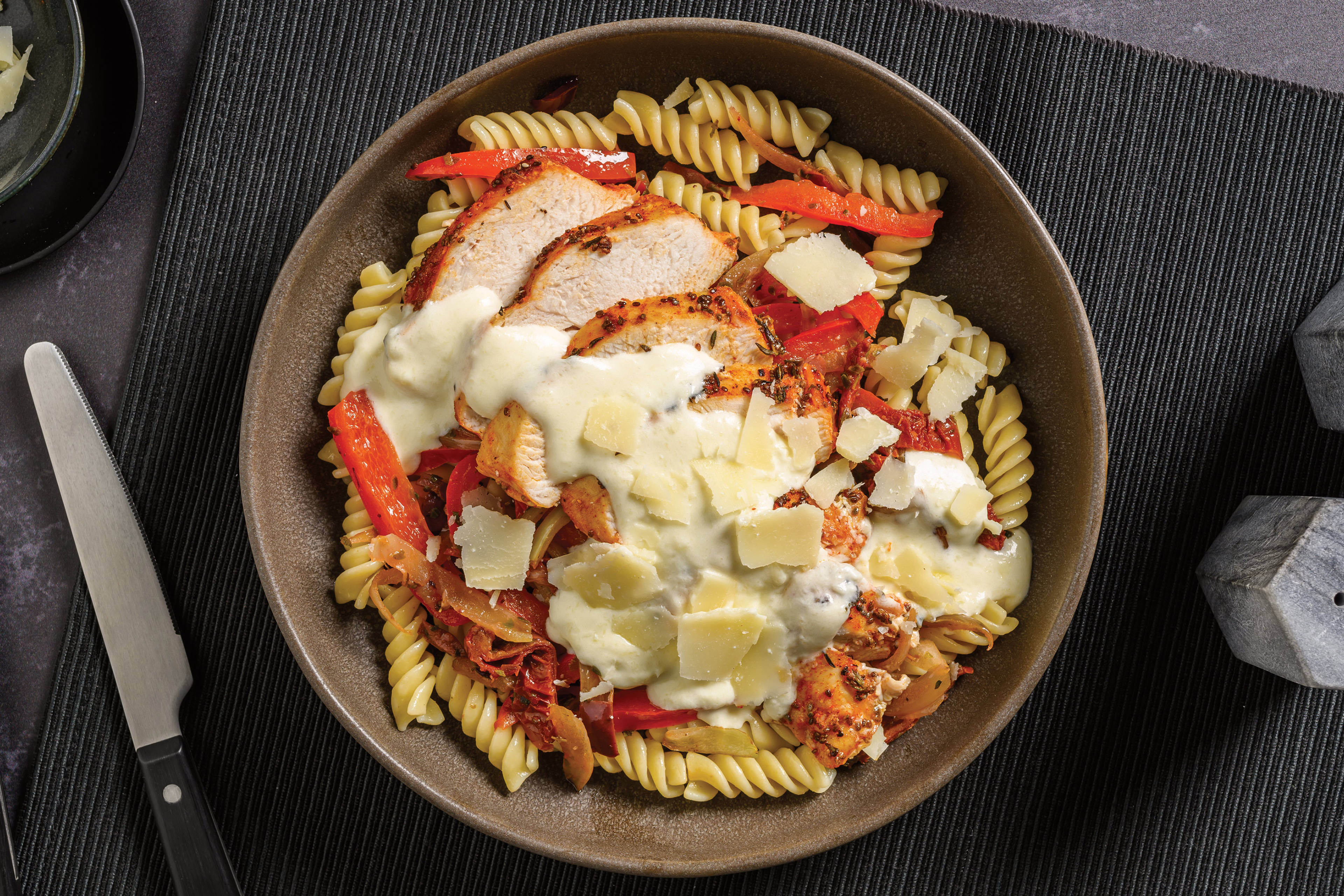 Sicilian Chicken Pasta