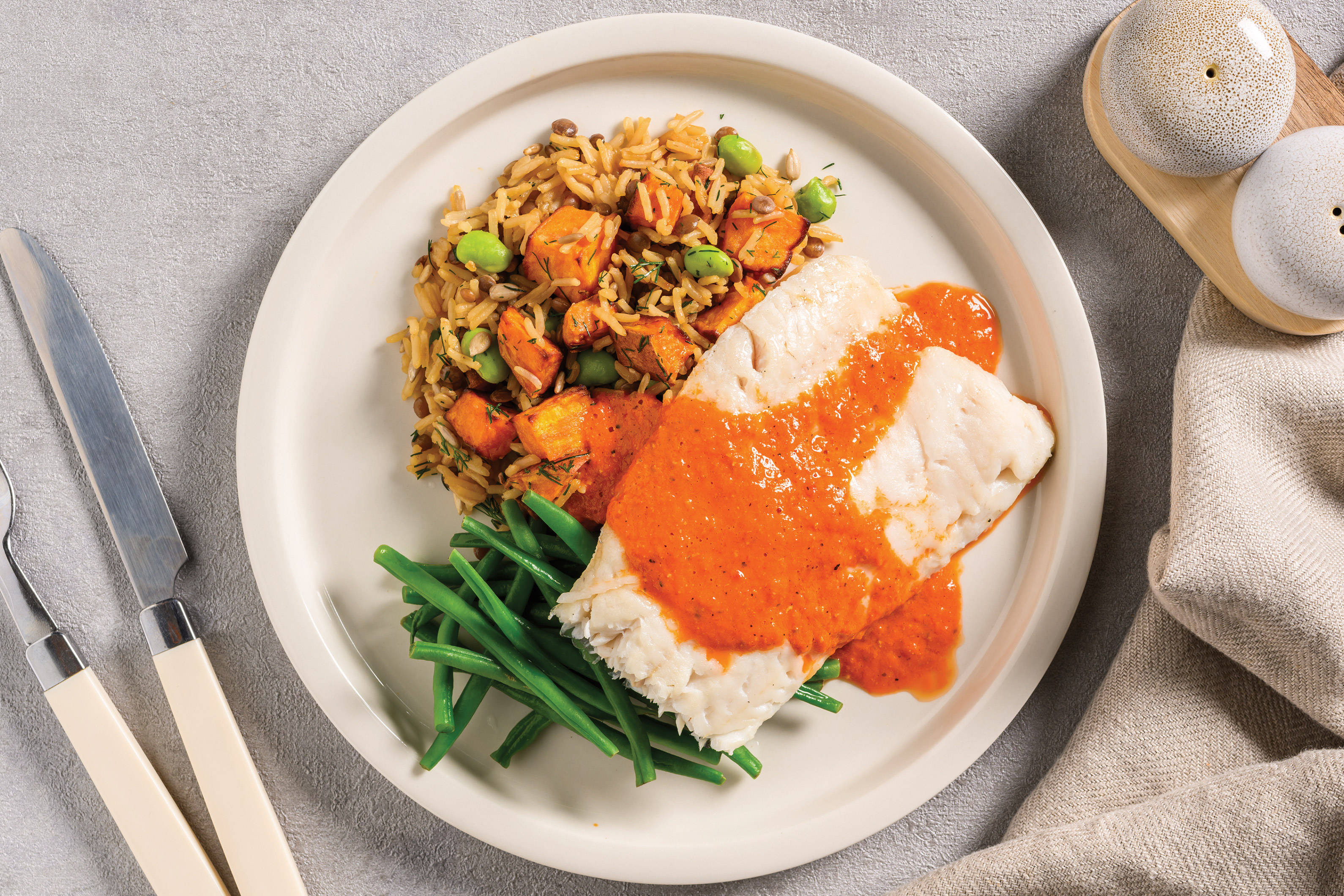 Baked Peri Peri Hake