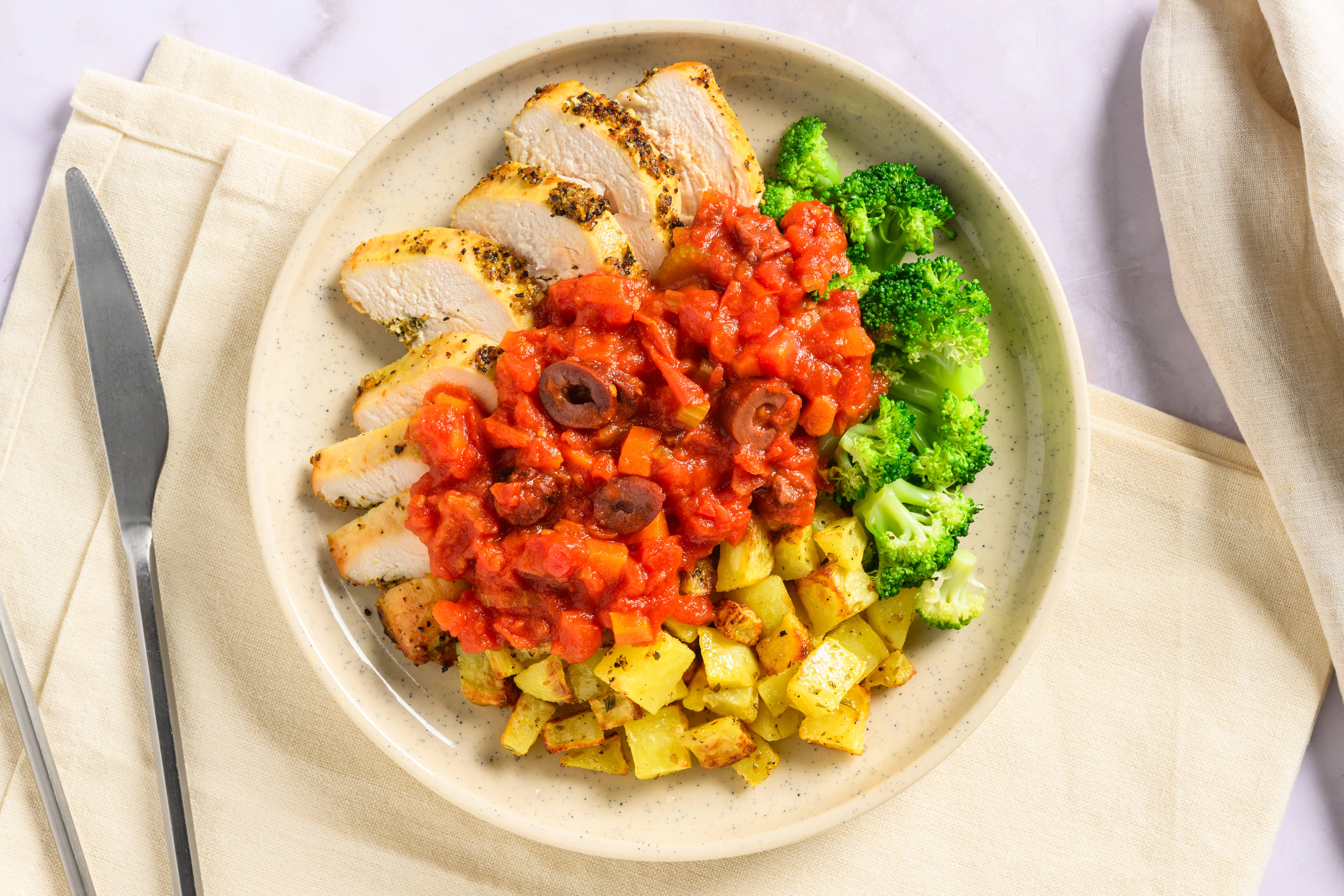 Mediterranean Tomato Chicken