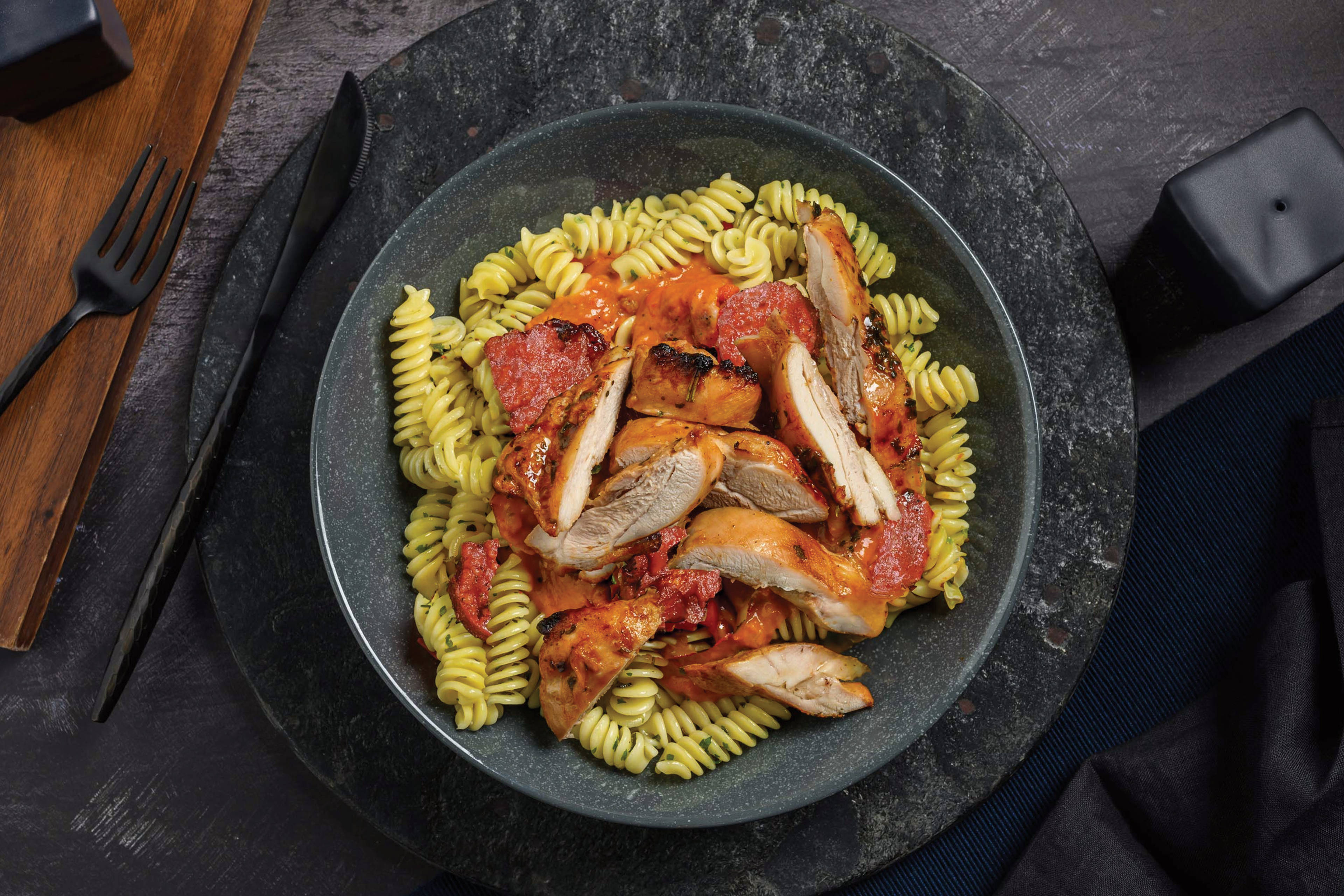 Chicken & Chorizo Fusilli