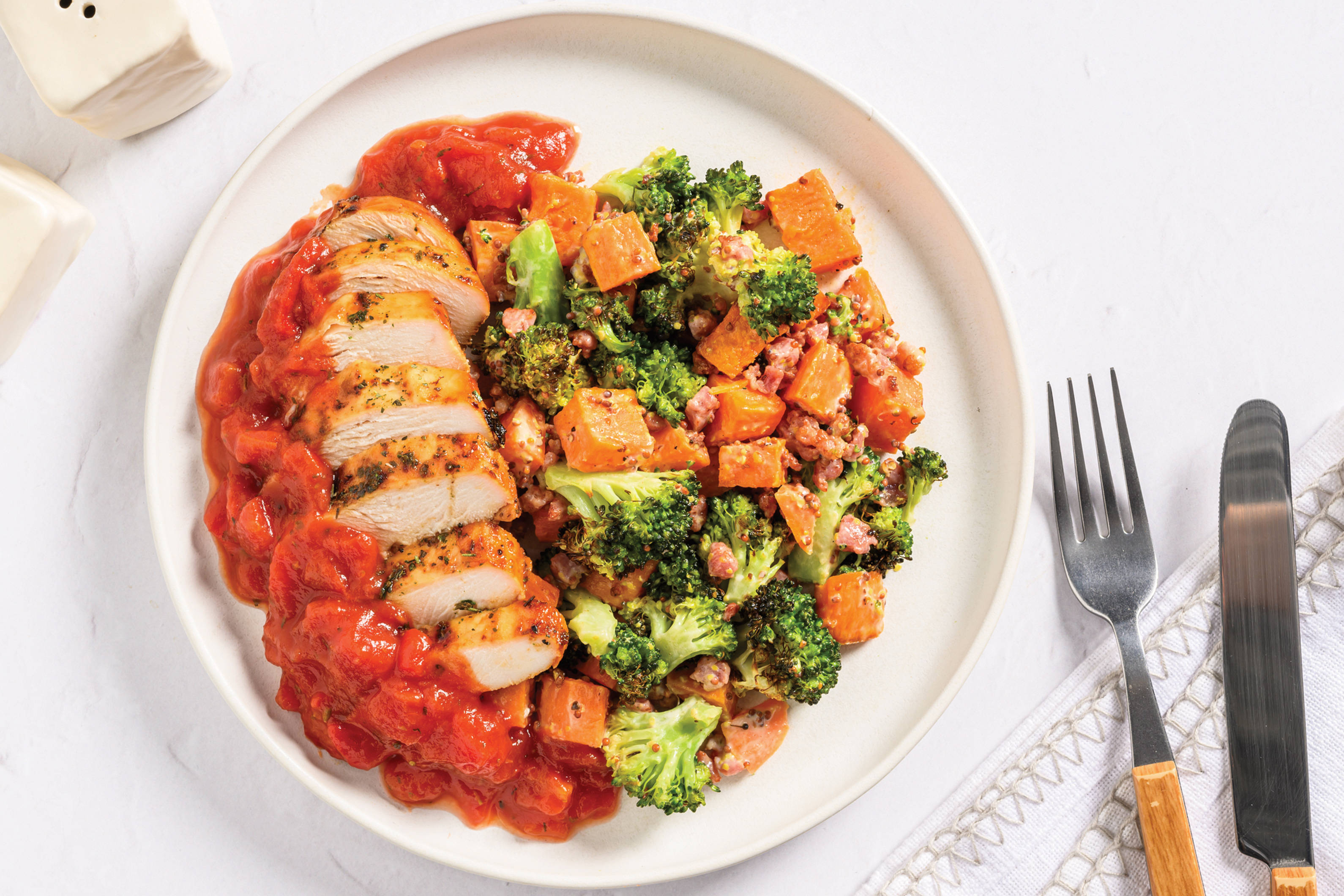 Summer Chicken Veggie Bowl