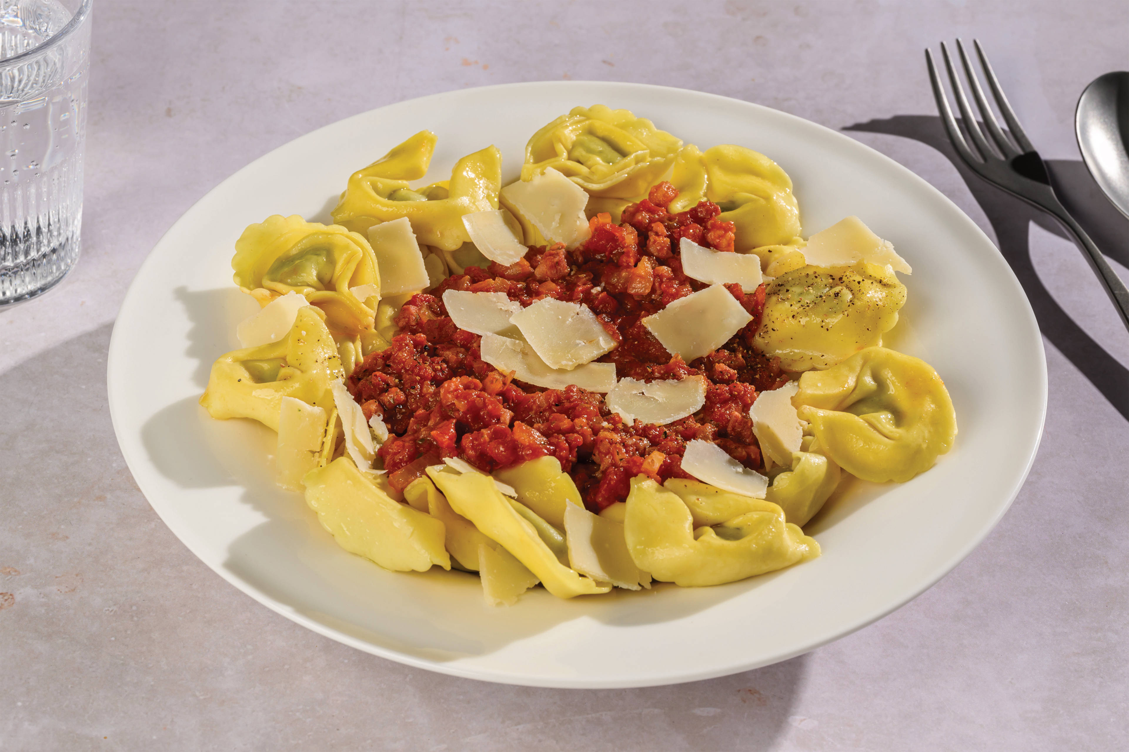 Tortellini all'Amatriciana