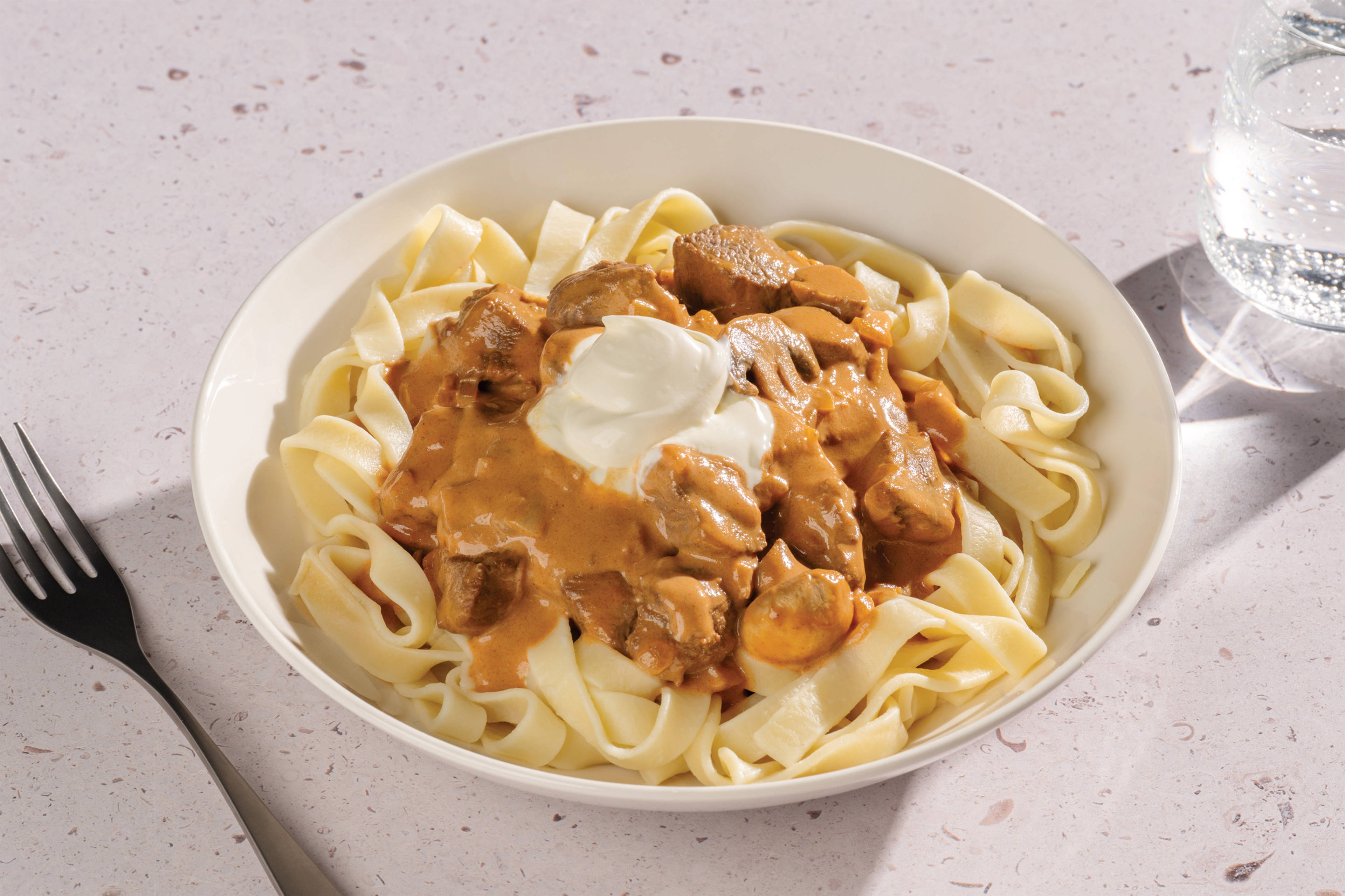 Beef & Mushroom Stroganoff