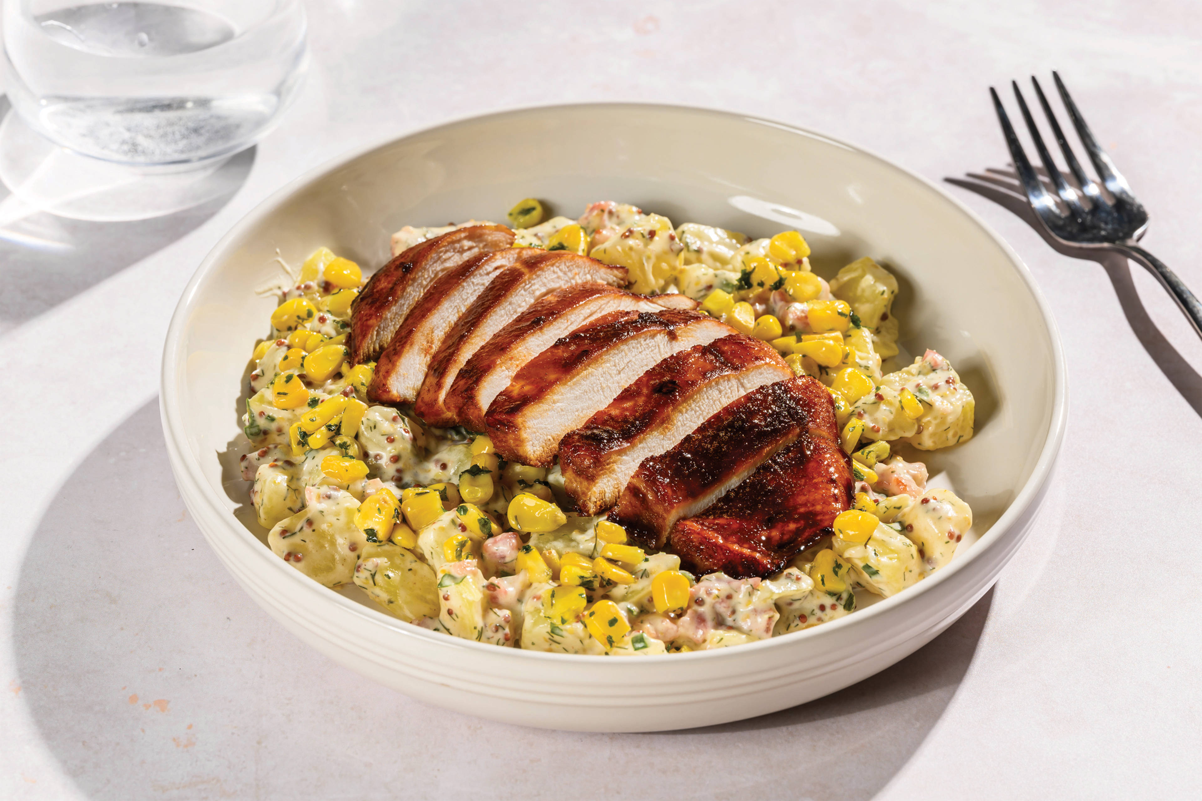 Smokey Chicken & Bacon Potato Salad