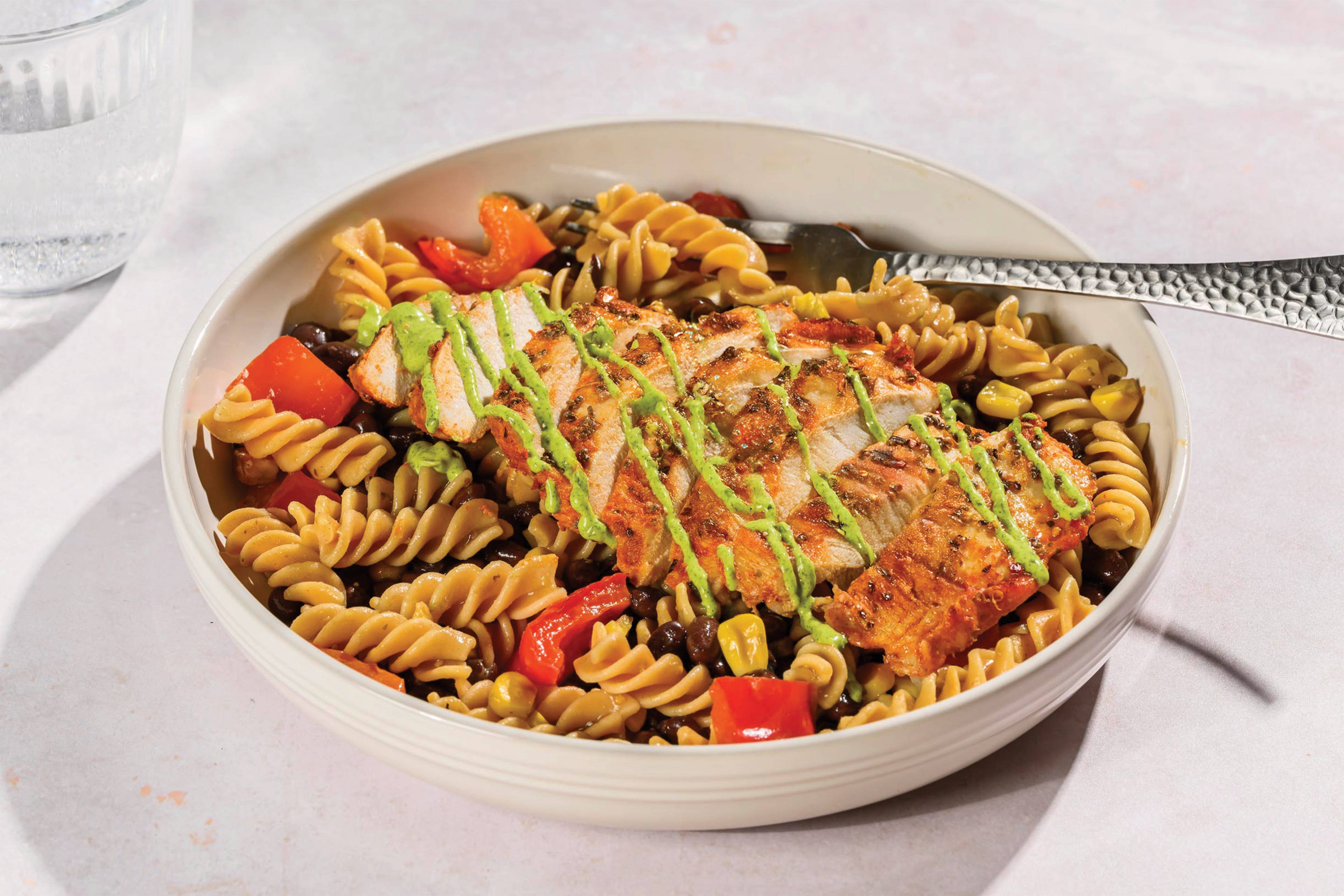 Chicken Mexican Pasta Salad