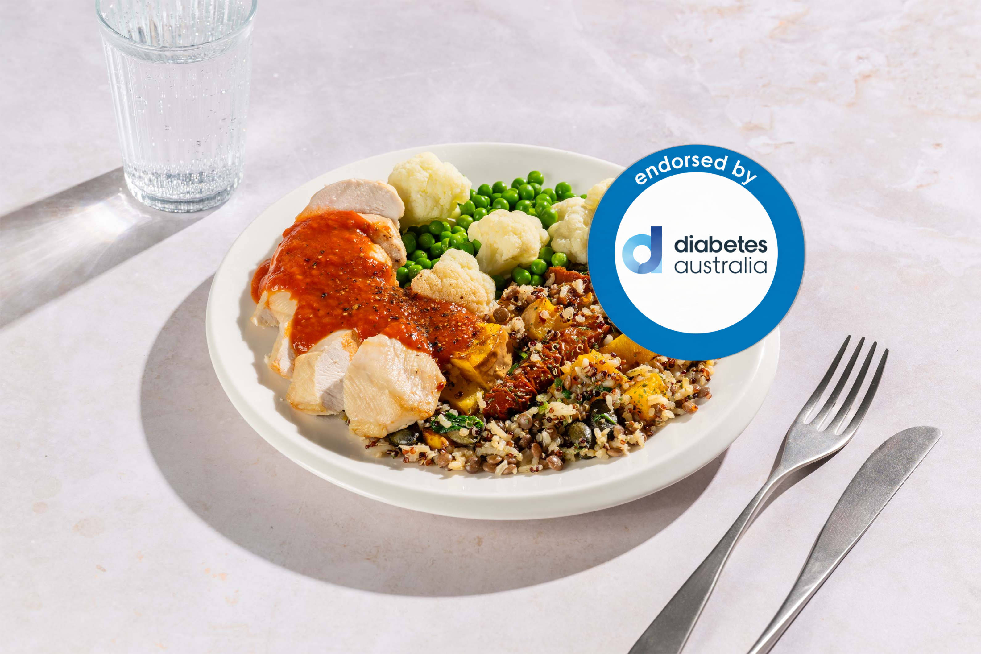 Roast Chicken Supergrain Bowl