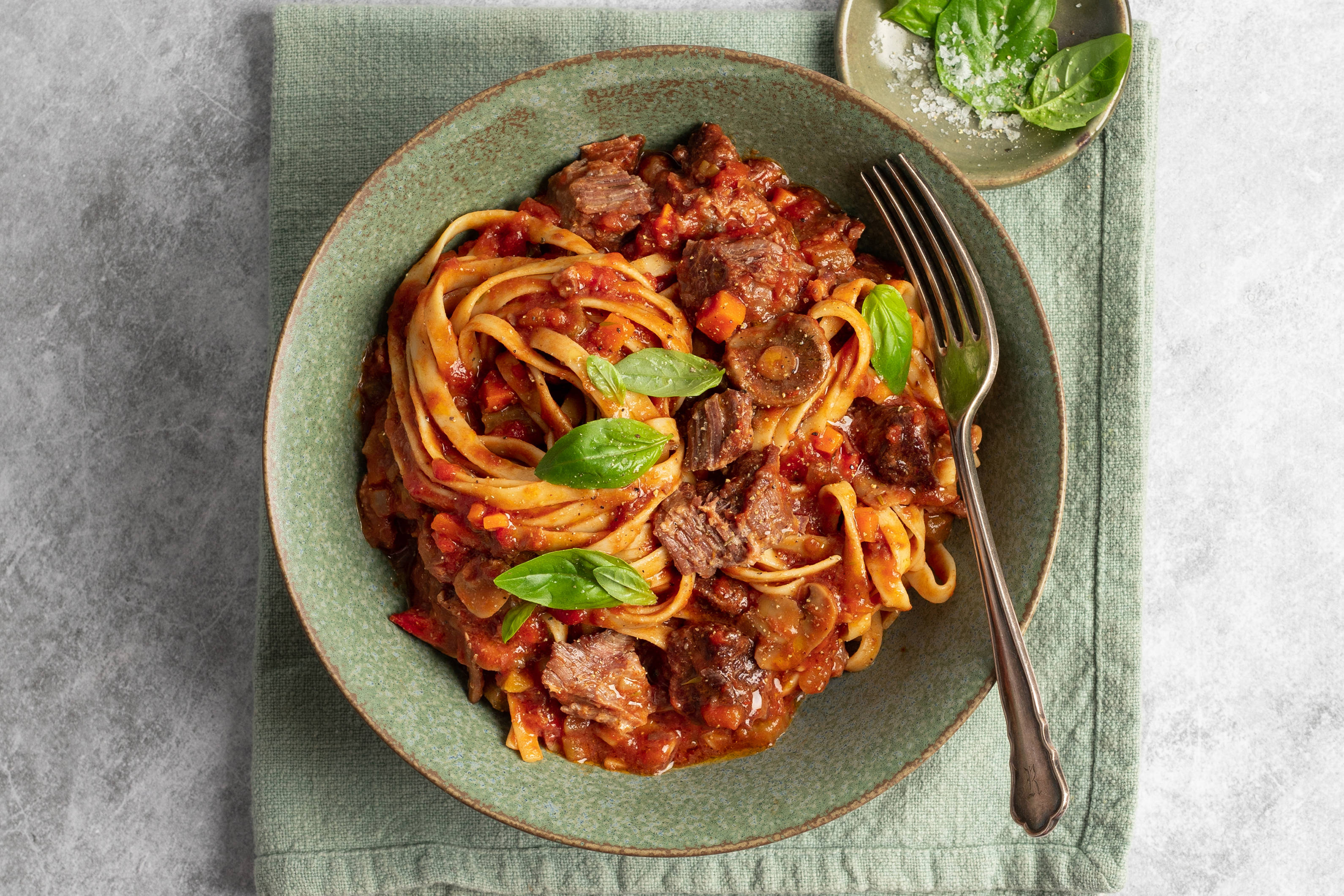 Beef Ragout Fettuccine