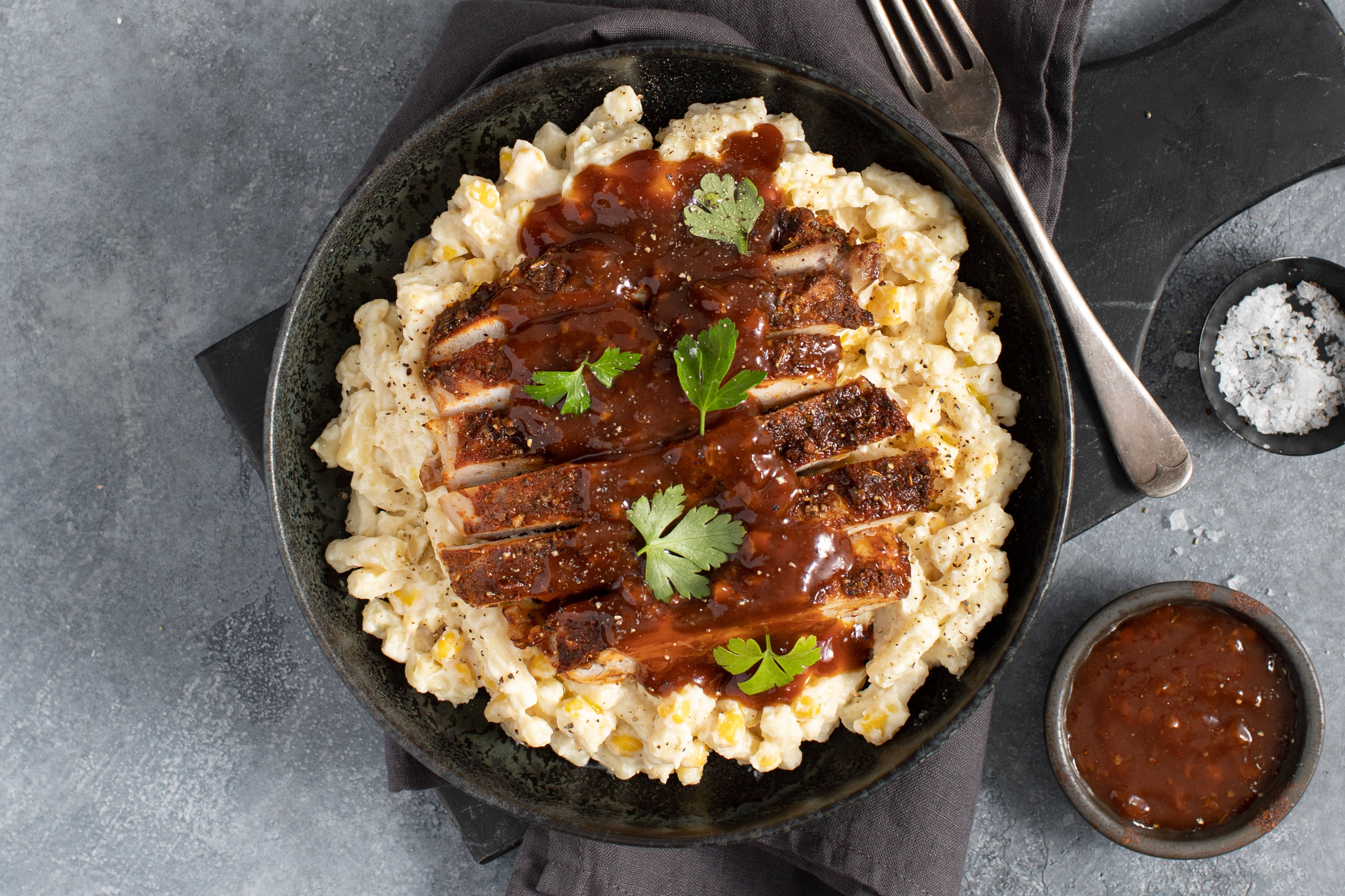FUEL'D BBQ Chicken & Cheesy Mac