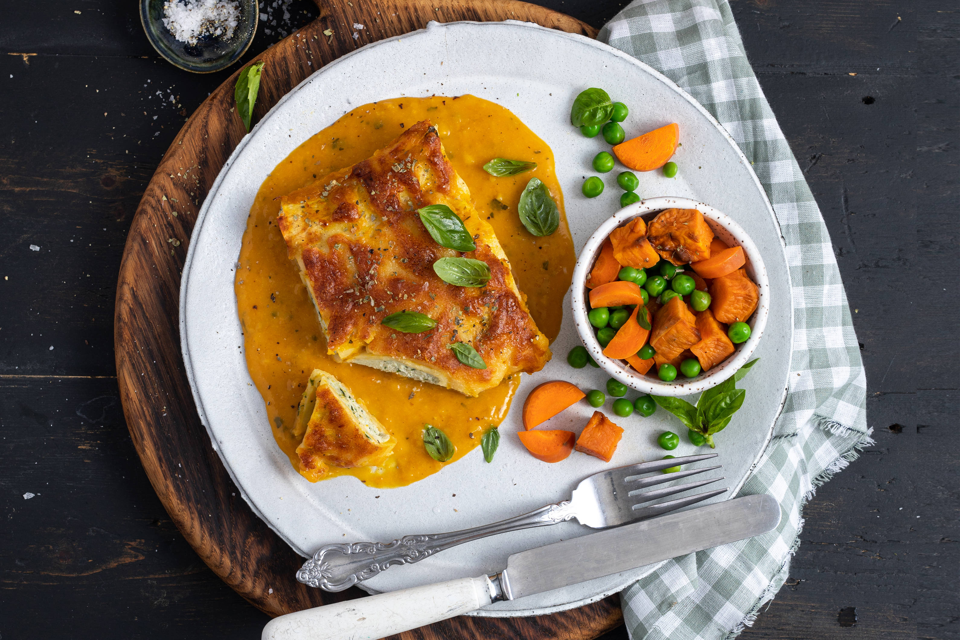 Pumpkin & Ricotta Cannelloni