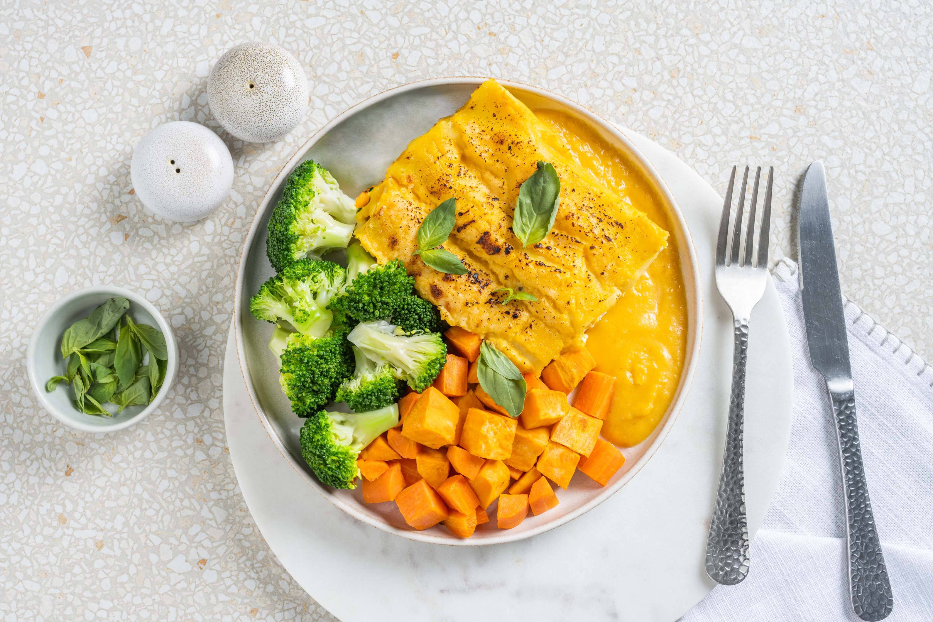 Ricotta Cannelloni & Pumpkin Sauce